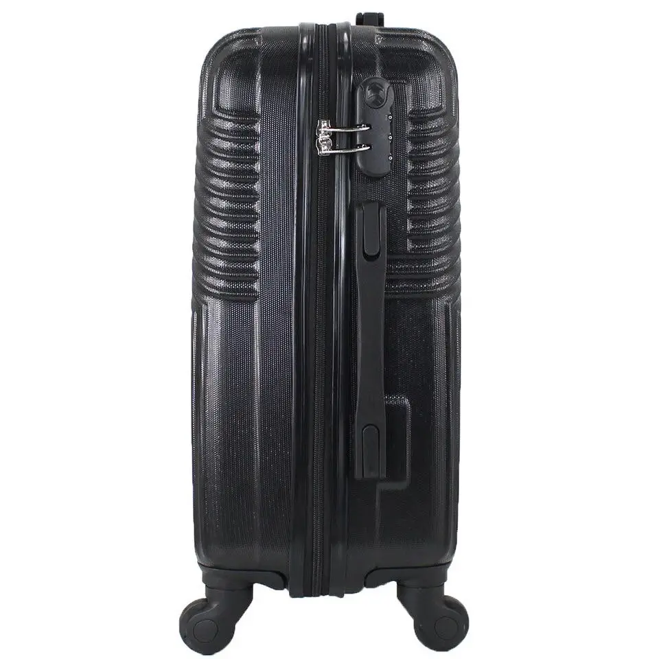 Mala de avião de 20 polegadas, bagagem de mão com tábua, mala com rodas amovíveis para embarque, caixa de viagem com senha, material ABS,