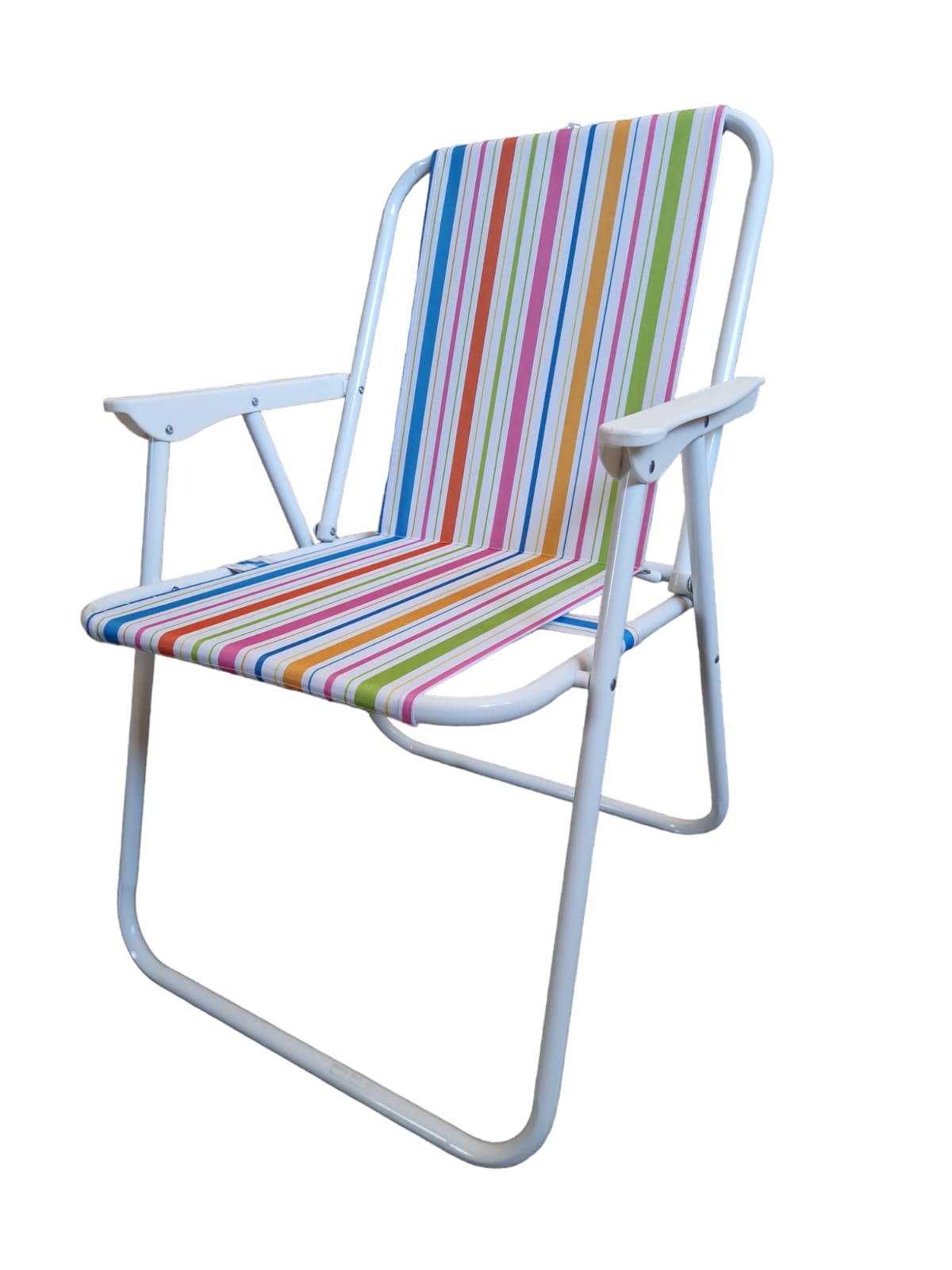 ELECSAN Silla de Playa BARATA Plegable con Reposabrazos