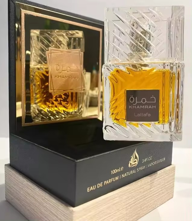 KHAMRAH LATTAFA PERFUME ARABE UNISEX ORIGINAL EMIRATOS ARABES UNIDOS 100 ML