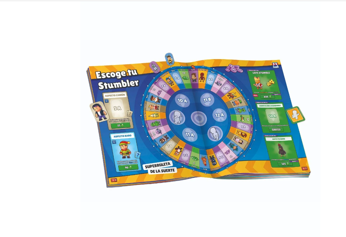 Panini Cromos STUMBLE GUYS Sticker Collection Cromos de pegatina Caja 50 sobres y Album + caja 50 sobres a elegir oficial y original garantizado