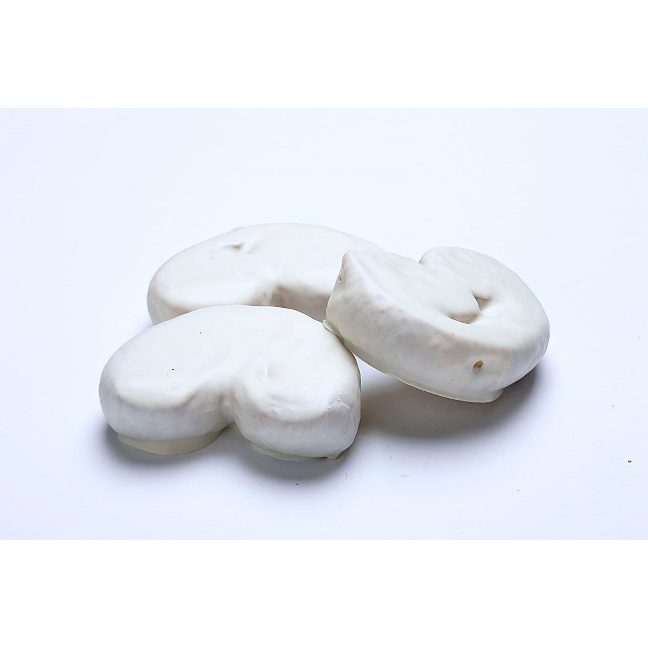 Palmera tierna surtida con cobertura chocolate,blanca y fresa.Granel 2 kg.El horno de Don Ramon.