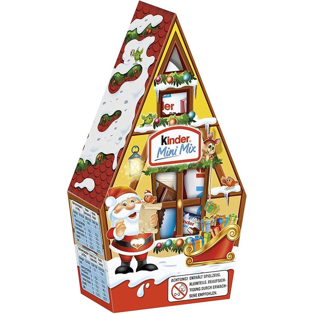 Caja mix navidad Kinder para niños - Casita mini 76 gr