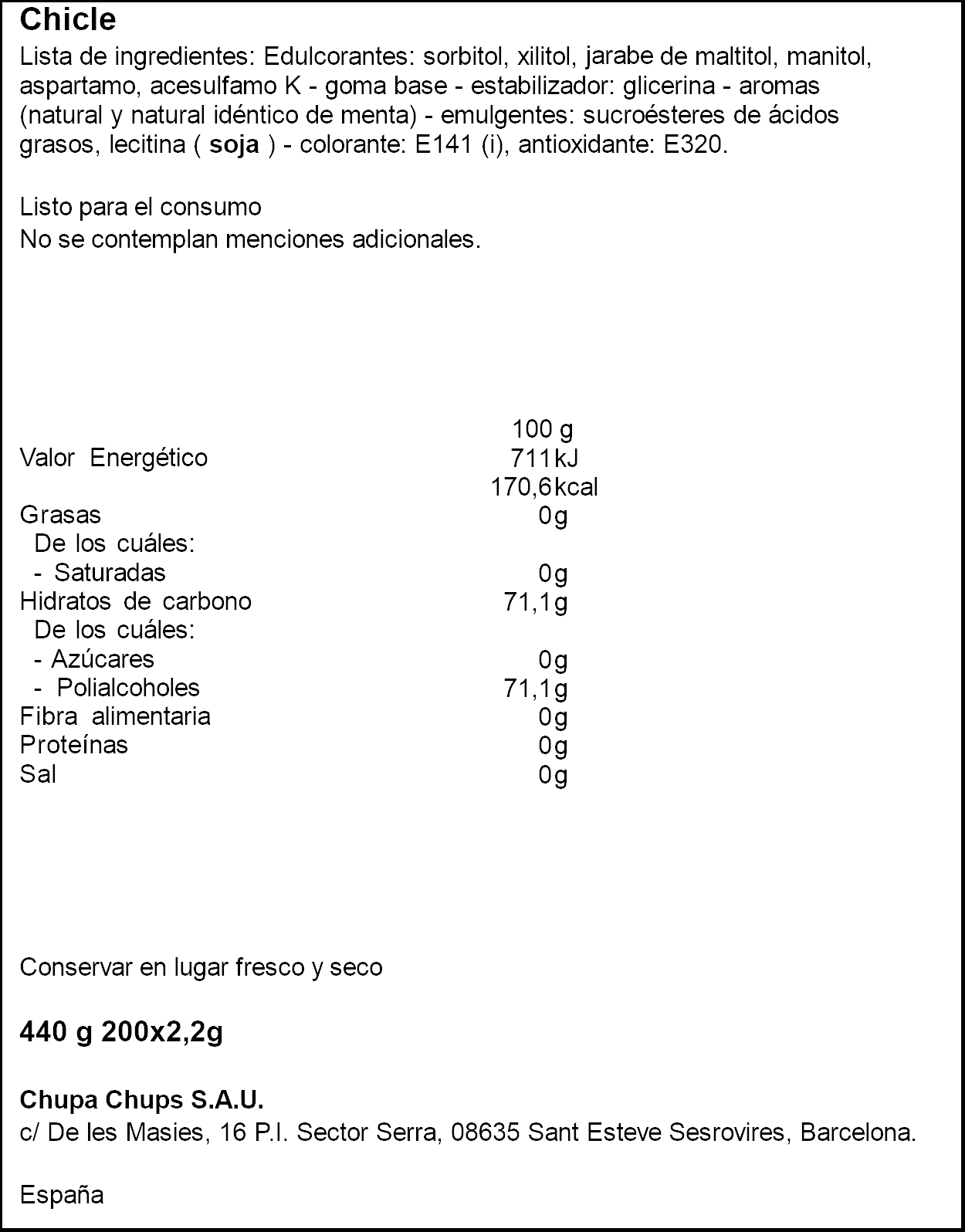 Chicles Happydent Sabores Surtidos - Chicle Happydent 200 Uniades - Chicles Fresa - Menta - Clorofila