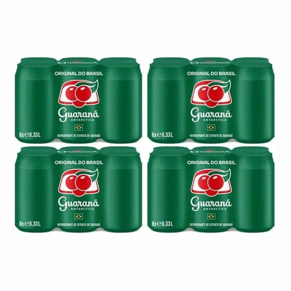 Bebida Brasileira Guaraná Antarctica x 24 embalagem 330ml