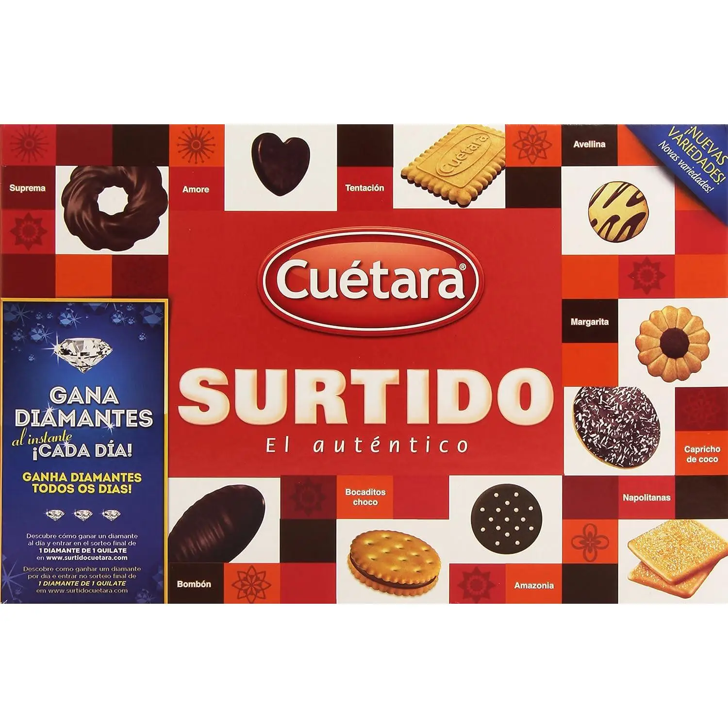 Cuétara Surtido El Auténtico Surtido de Galletas, 210g
