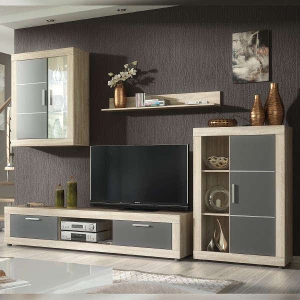 Composición de salón modelo Fiordo 259cm. Disponible en varios colores