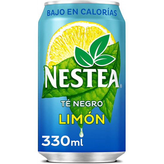 Nestea Té Negro Limón, pack 24x330ml  ,pack 6x1.5L Bajo en calorías,
