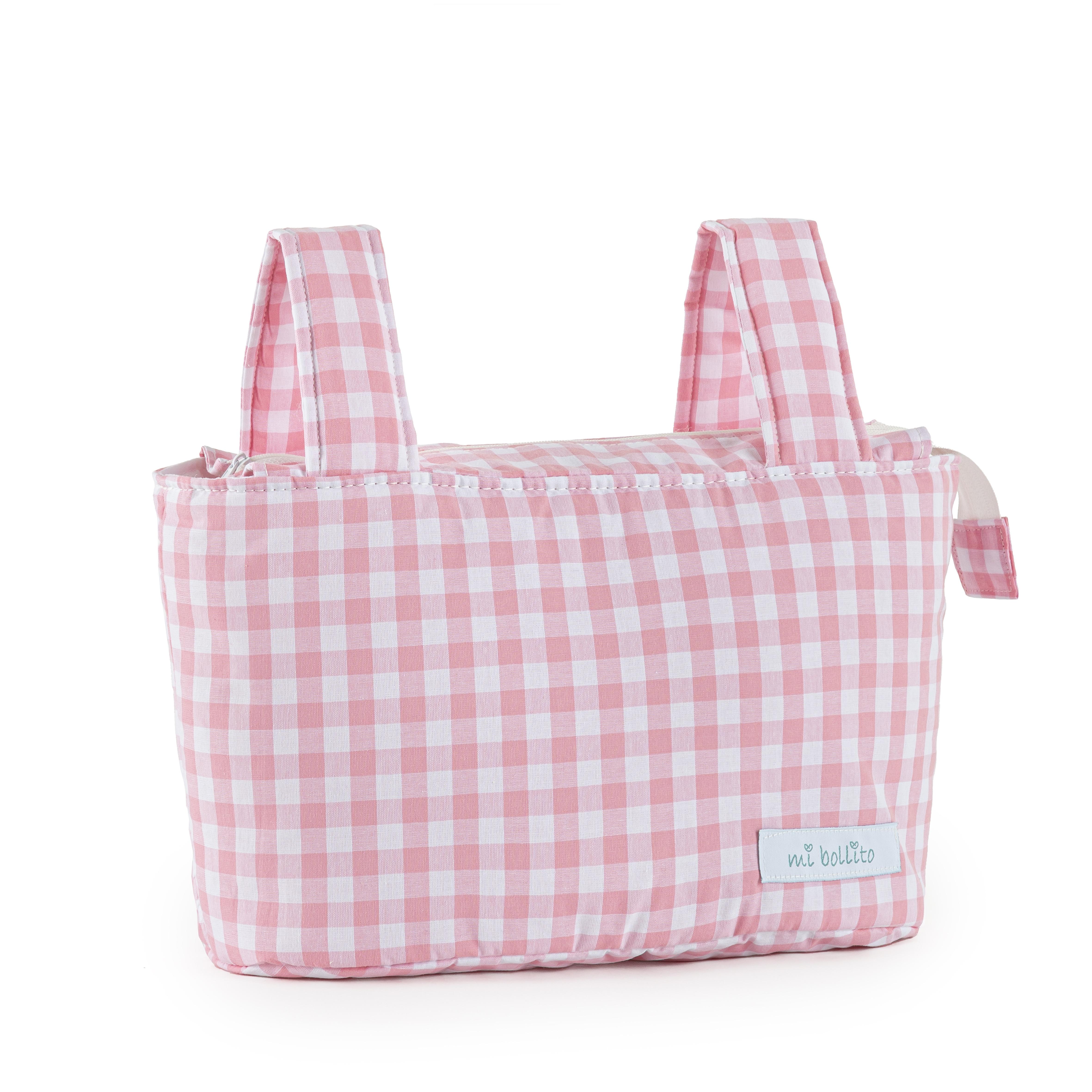 Mi Bollito - Bolsa Organizadora Pocket de Cochecitos para Mamá, Bolsa Carrito Bebe, Multifuncional de Gran Capacidad para almacenar. (Rosa)… - FIJALO - Los mejores complementos para tu bebé.