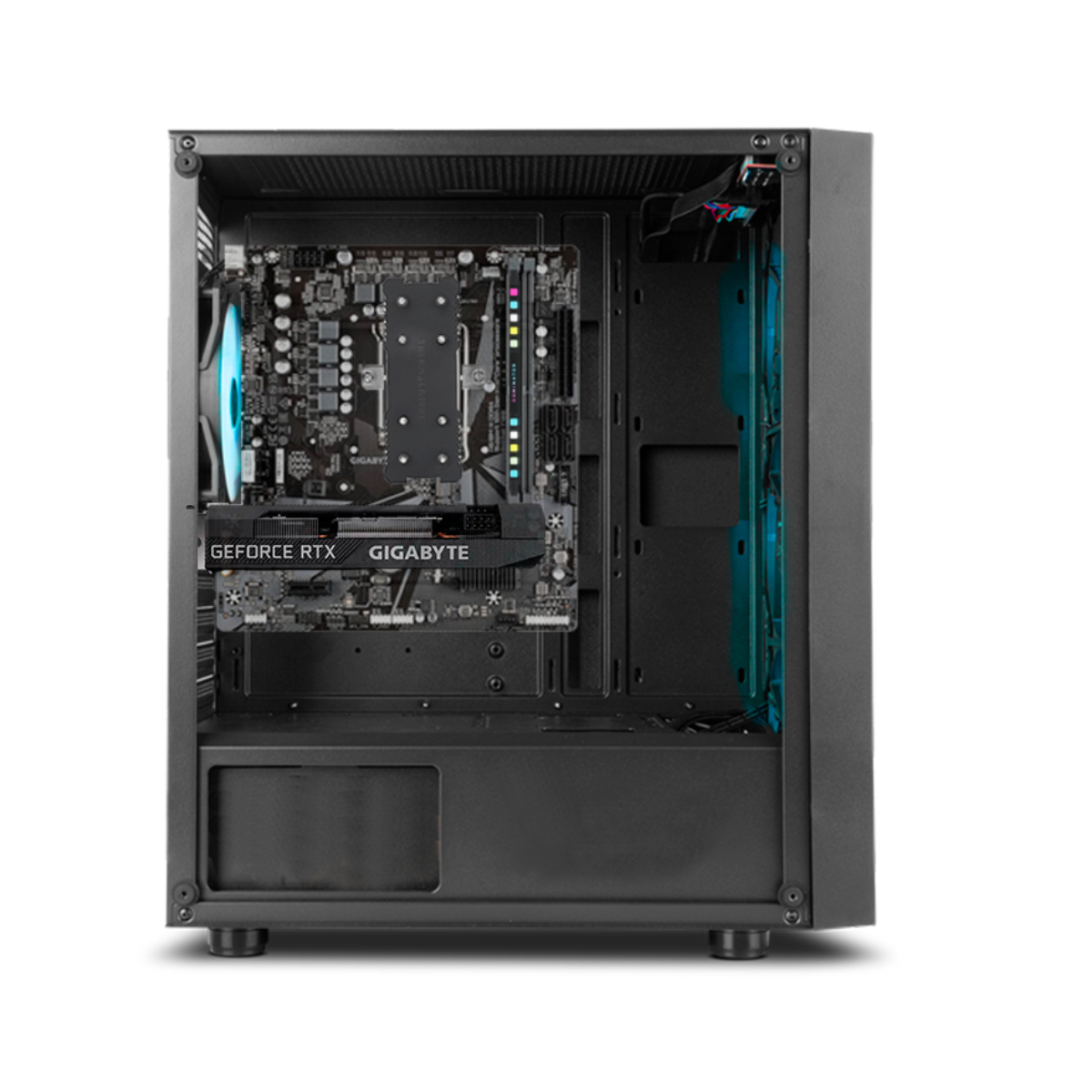 PC GAMING - PC RACING Gaming Pack Gaming Intel Core i5-11400F/8GB/256GB SSD M.2+ 1TB HDD/WIFI/GTX 1650 + Monitor 24" LED Full HD / FREE DOS / PC GAMER - ORDENADOR DE SOBREMESA