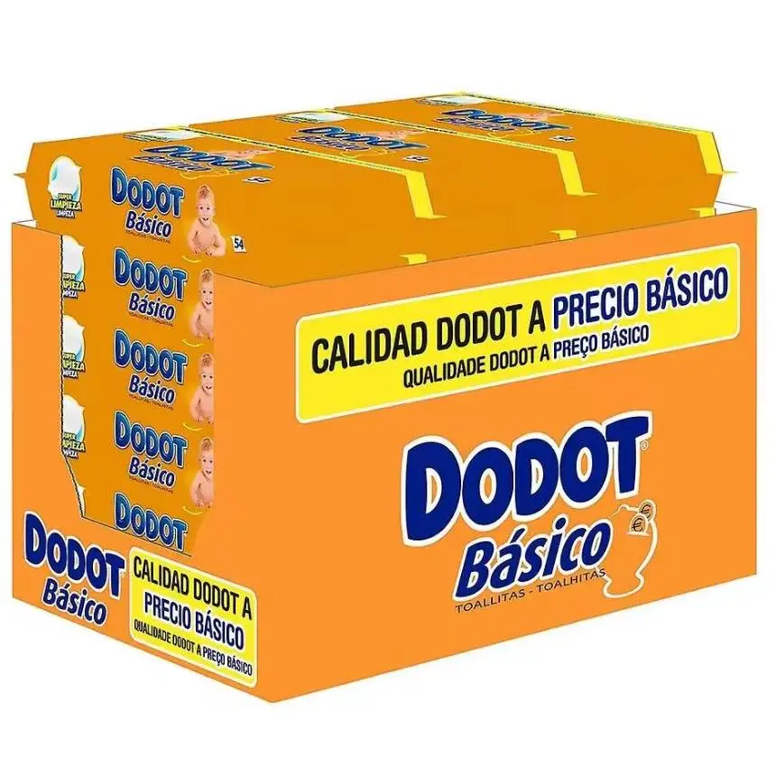 DODOT Básico toallitas infantiles envase 54 unidades x 18 paquetes
