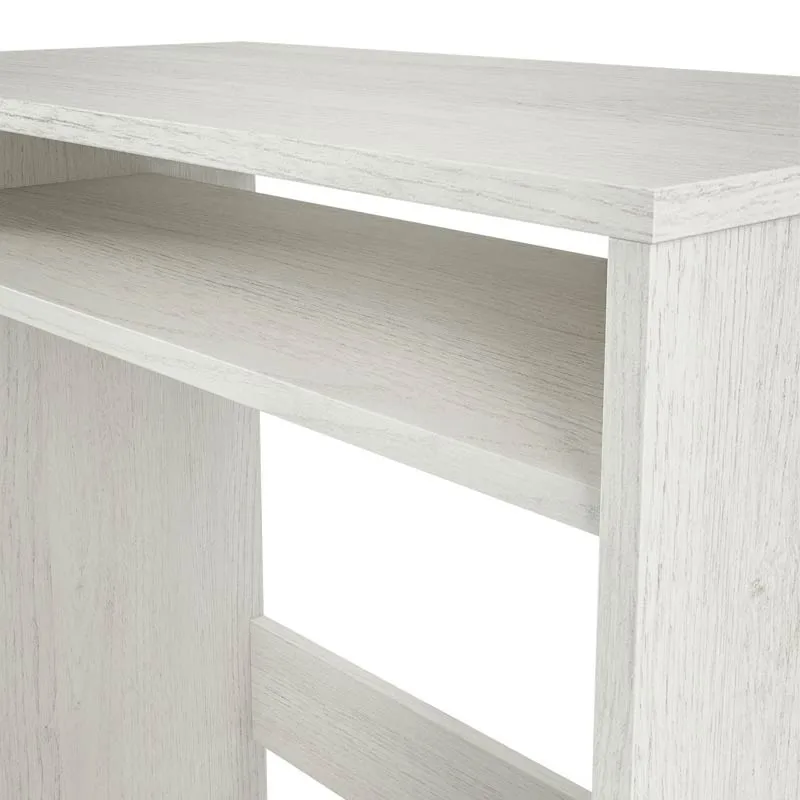 Scrivania Miroytengo ufficio camera da letto giovanile Alpi bianchi 79x43x78 cm