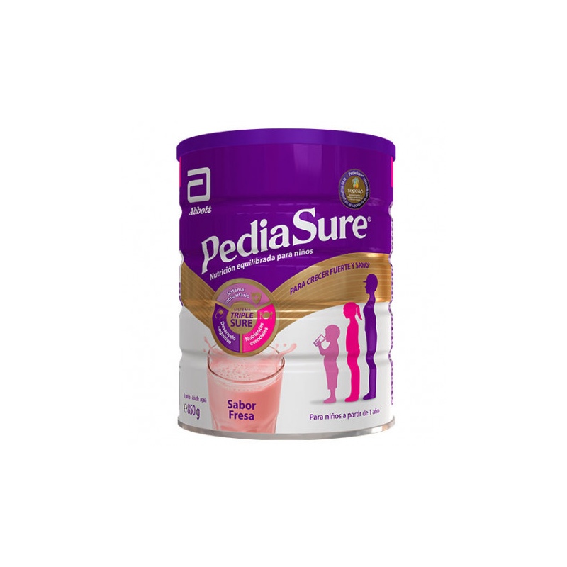 Suplemento Nutricional Pediasure Sabor Morango 850 Gr