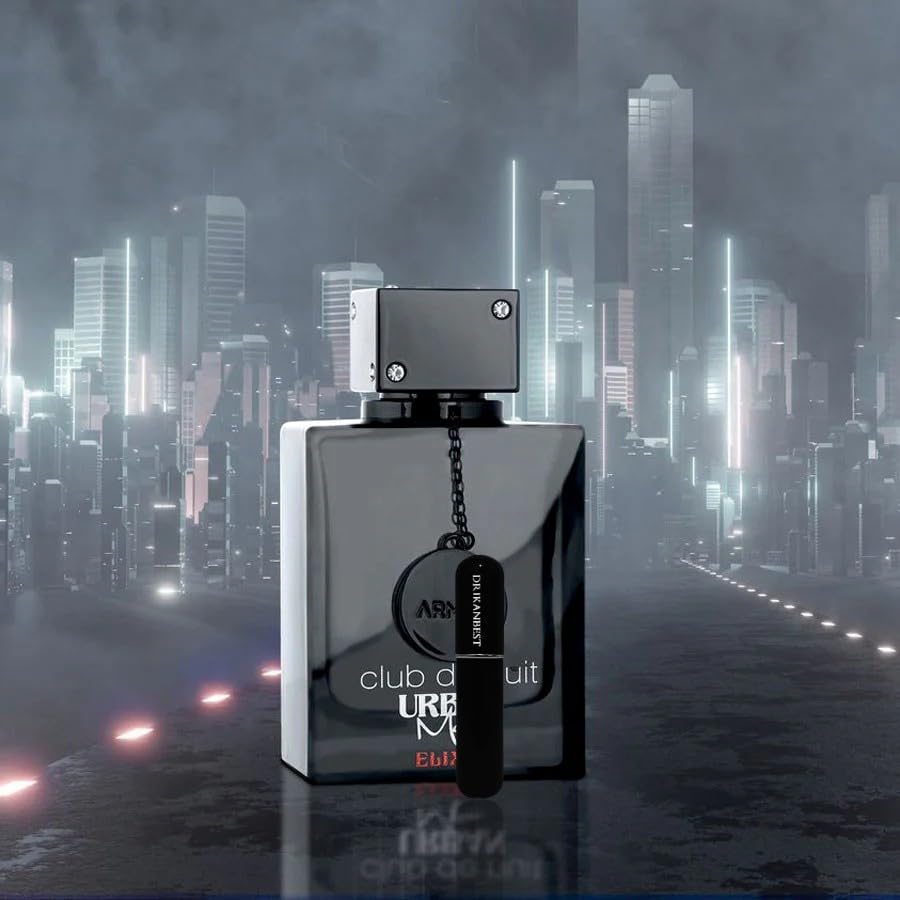 Perfume Armaf Club De Nuit Urban Man Elixir Eau de Parfum 105ml (ORIGINAL)+REGALO Atomizador 5ML DRIKANBEST recargable