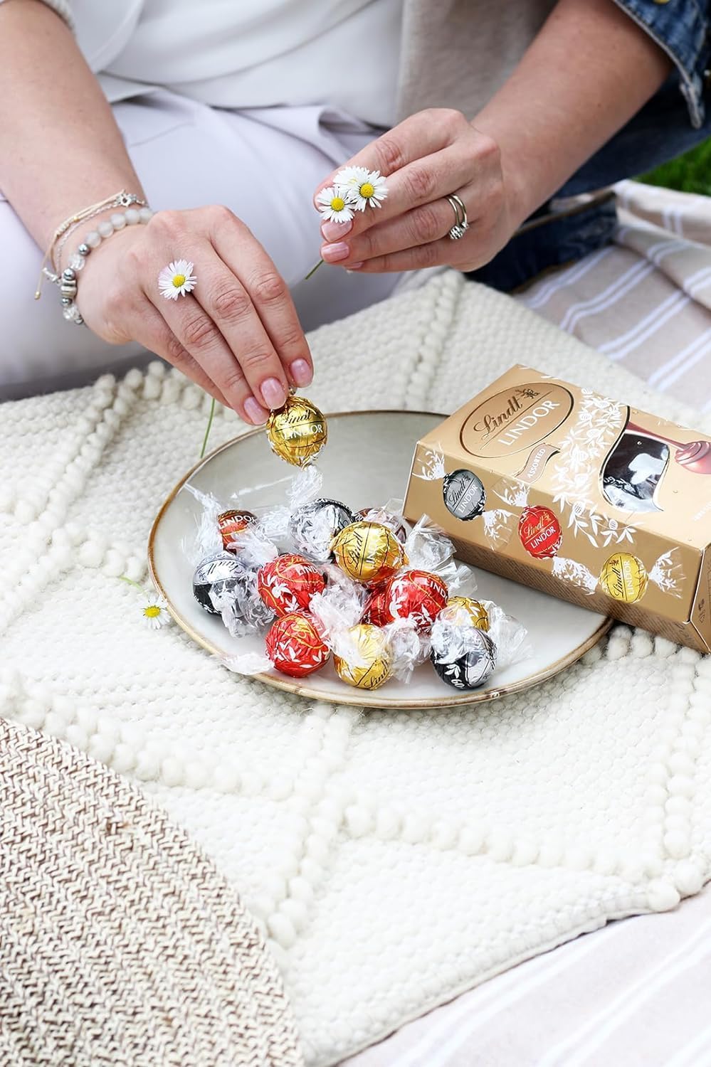 Lindt PACK 2 bombones LINDOR y NUXOR 200g x2, 6 sabores disponibles