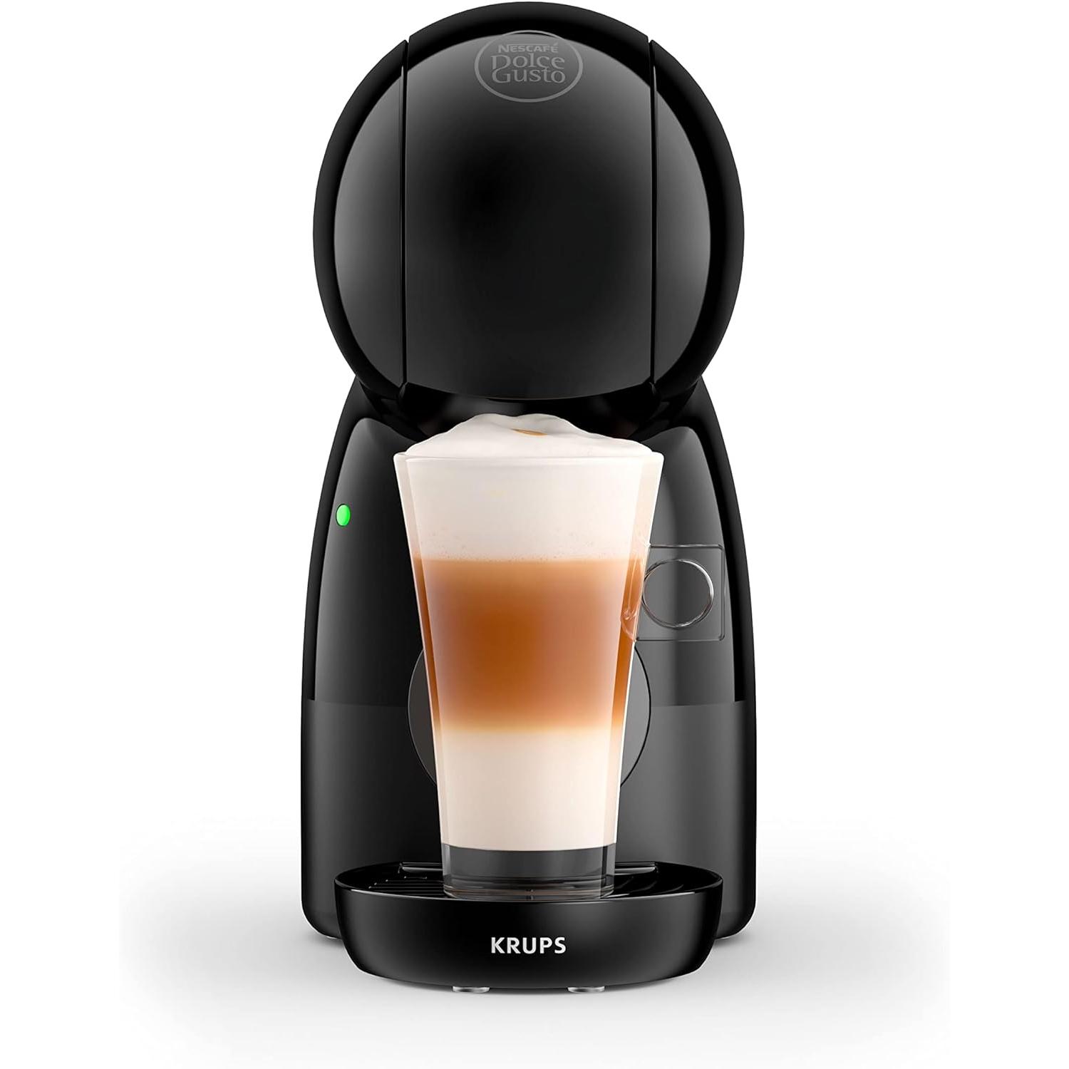 Cafetera  Dolce Gusto KRUPS Piccolo XS  NEGRA, Máquina de café en cápsulas, KP1A3B
