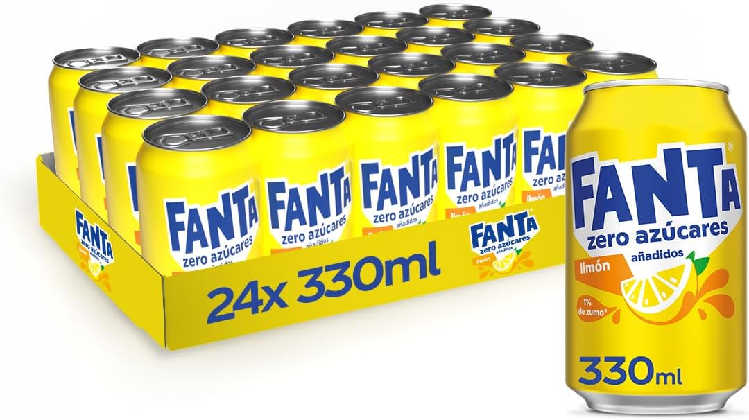 24 Latas de COCA Cola / COCACOLA ZERO SABOR ORIGINAL, CAIXA 24 Unidades lata 33cl / 330ml, Envio de Espanha