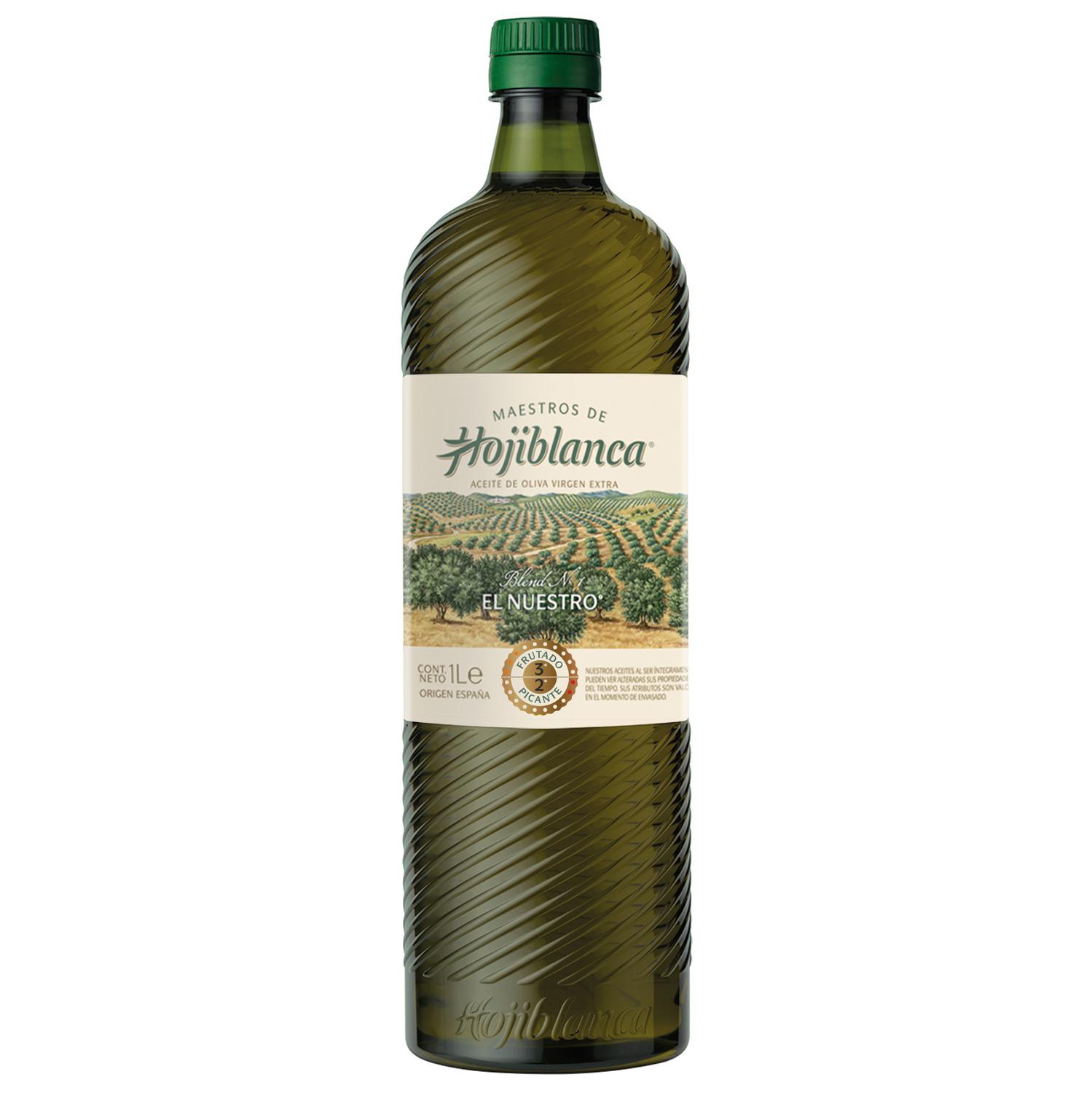 Aceite de oliva virgen extra Maestros de Hojiblanca 3 unidades de 1 l