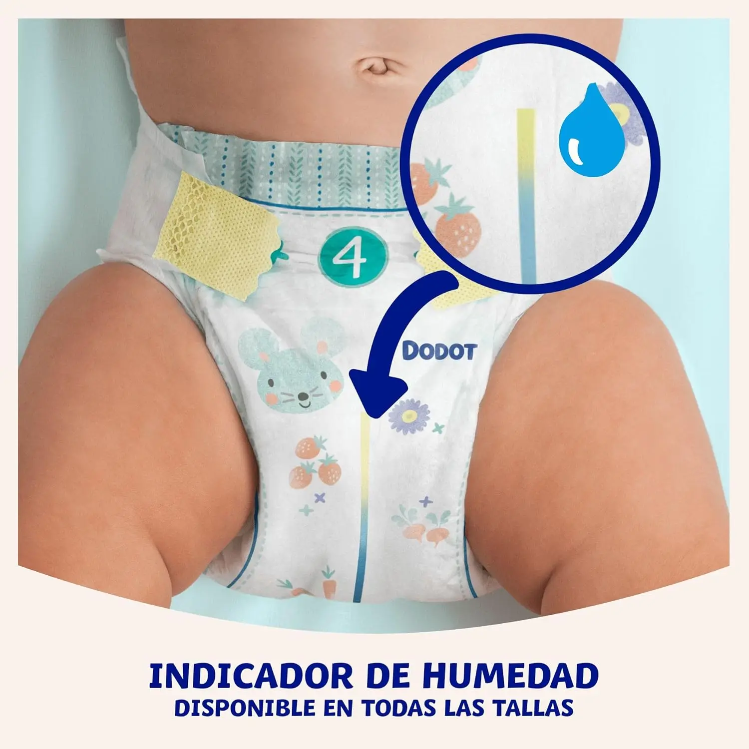PACK de 2 - DODOT PAÑAL SENSITIVE TALLA 1-  (2 X 44 UNIDADES)