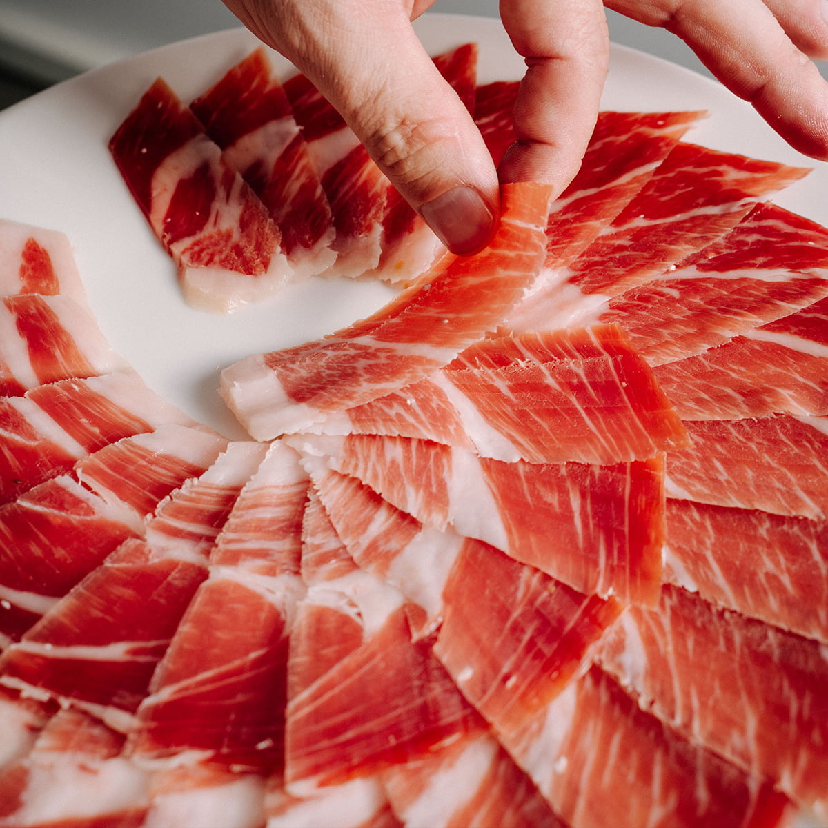 Jamón Cebo Ibérico 50% Raza Ibérica +7.5 KG. / Salamanca / Precinto Blanco / JAMON-PATANEGRA