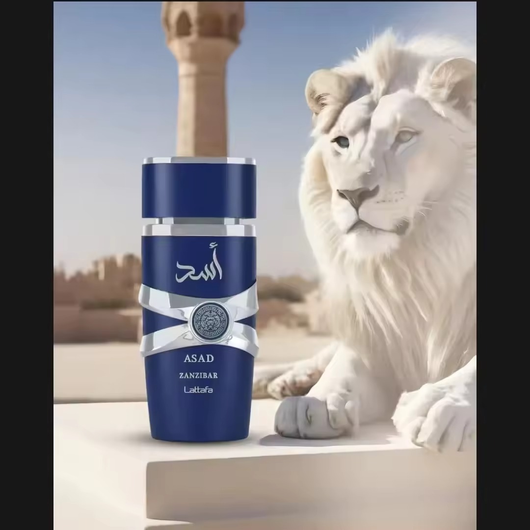 Asad Zanzibar Perfume Arabe Fresco Tropical 100ml De Larga Duración Para Hombre