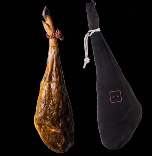 Jamón Cebo Ibérico 50% Raza Ibérica +7.5 KG. / Salamanca / Precinto Blanco / JAMON-PATANEGRA