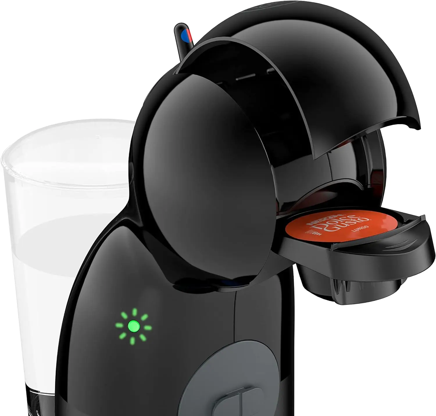 Cafetera  Dolce Gusto KRUPS Piccolo XS  NEGRA, Máquina de café en cápsulas, KP1A3B