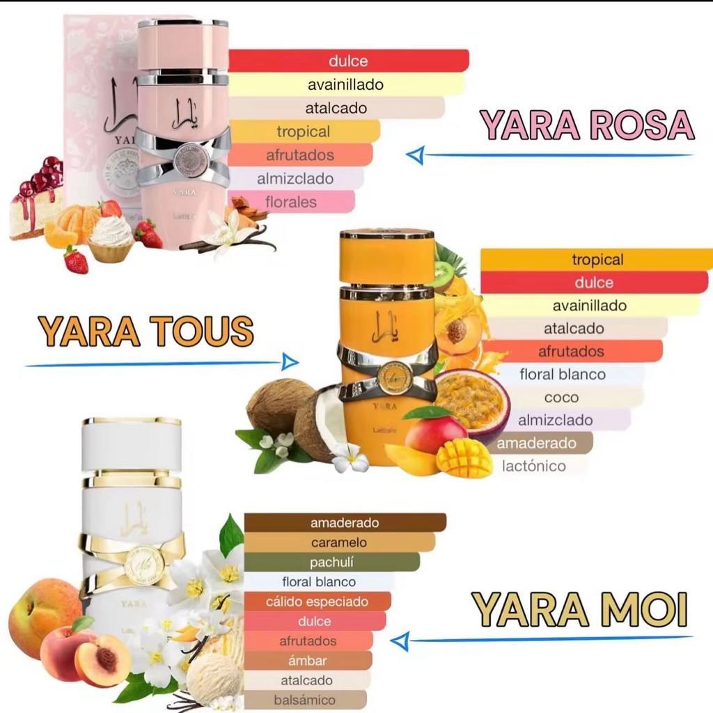 Yara Tous 100 ml Lattafa Perfumes mujer dulce Mujer tropical