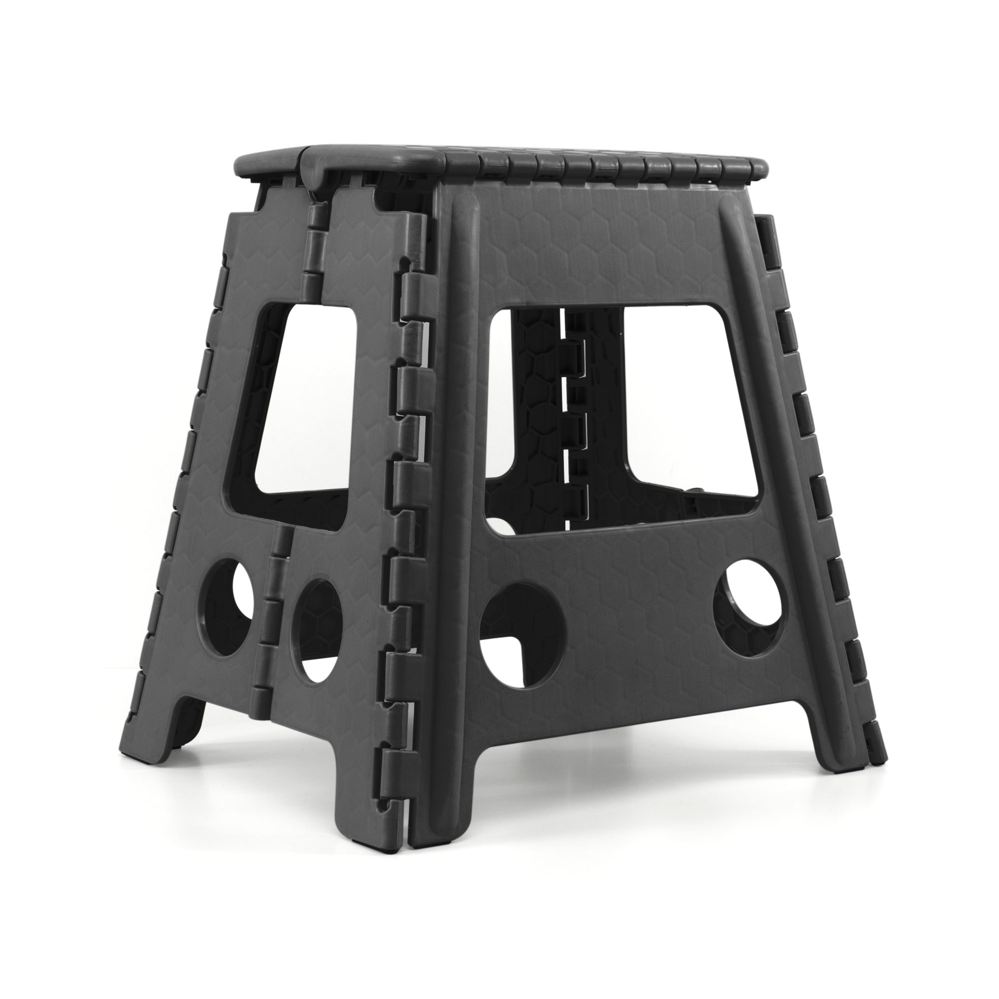 The Secret Home - Taburete Plegable Multiusos - Escalera Antideslizante Altillo para Cocina o Baño - Reposapiés para Niños - Alto 39 cm x Largo 39,5 cm x Ancho 36 cm (6 Colores)