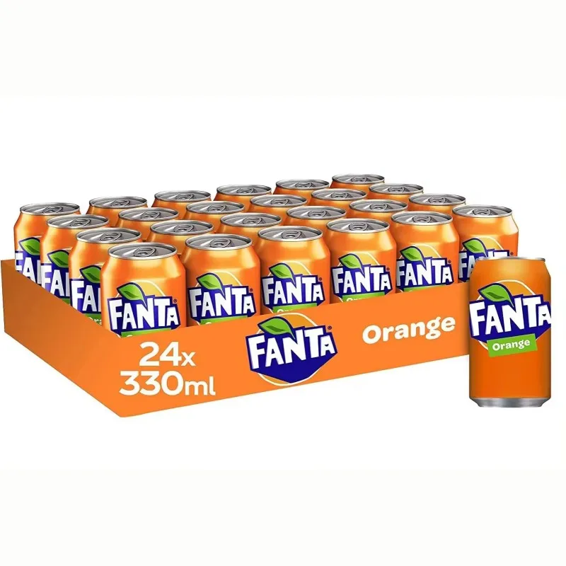 Fanta Laranja Lata 24*330ML