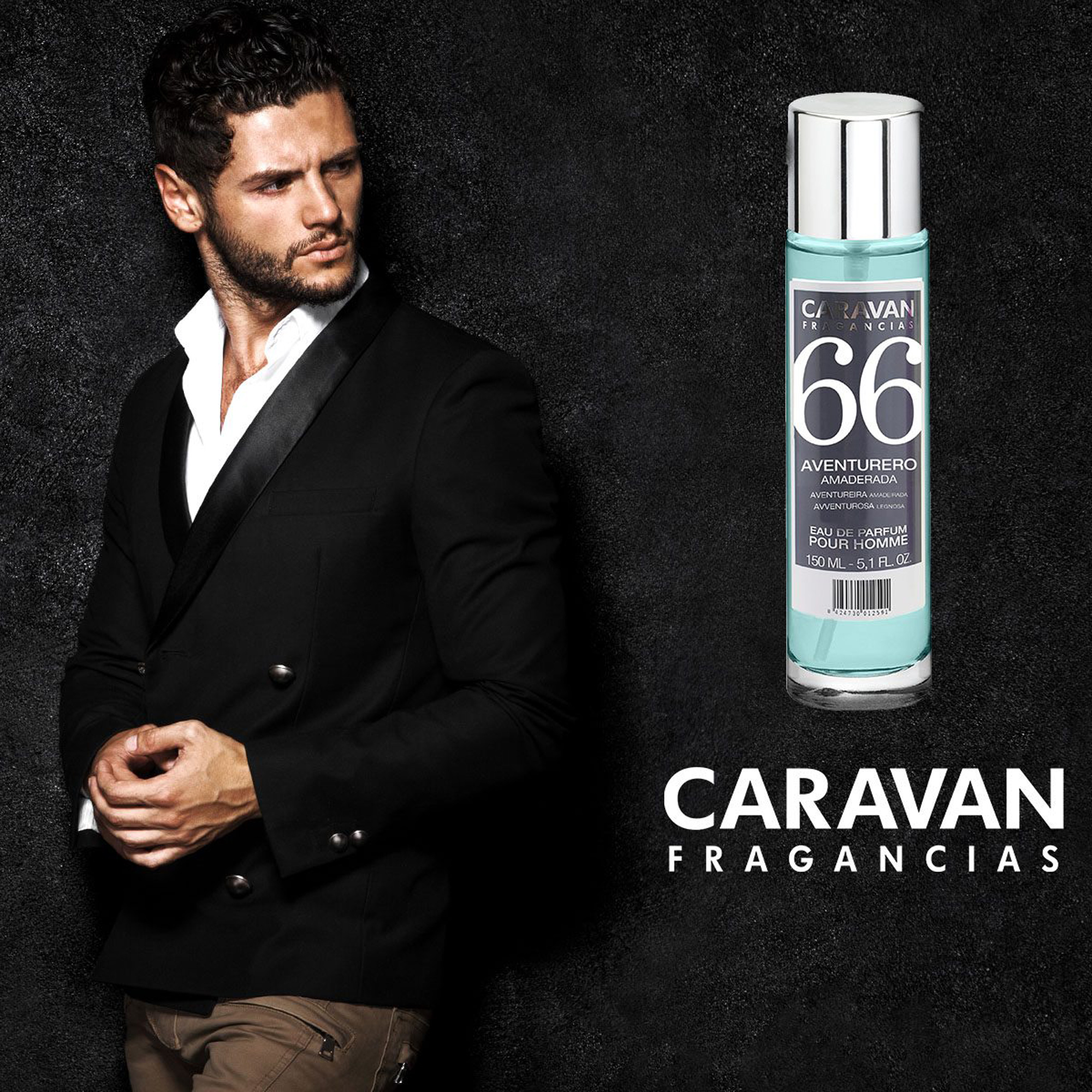 Set de 2 perfumes CARAVAN hombre Nº66 y Nº 15