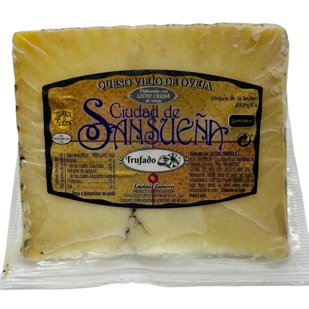 Queso Viejo de Oveja Trufado de Ciudad de Sansueña de LONCHEMUR%20LONCHEADOS%20DE%20MURCIA