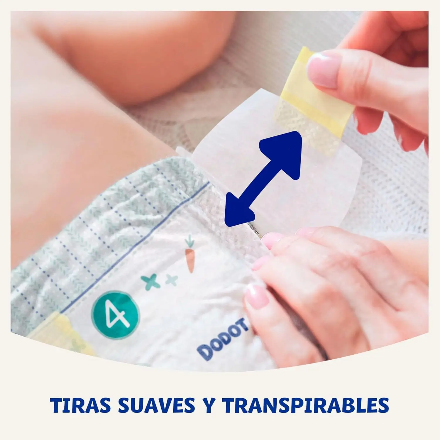 PACK de 2 - DODOT PAÑAL SENSITIVE TALLA 1-  (2 X 44 UNIDADES)