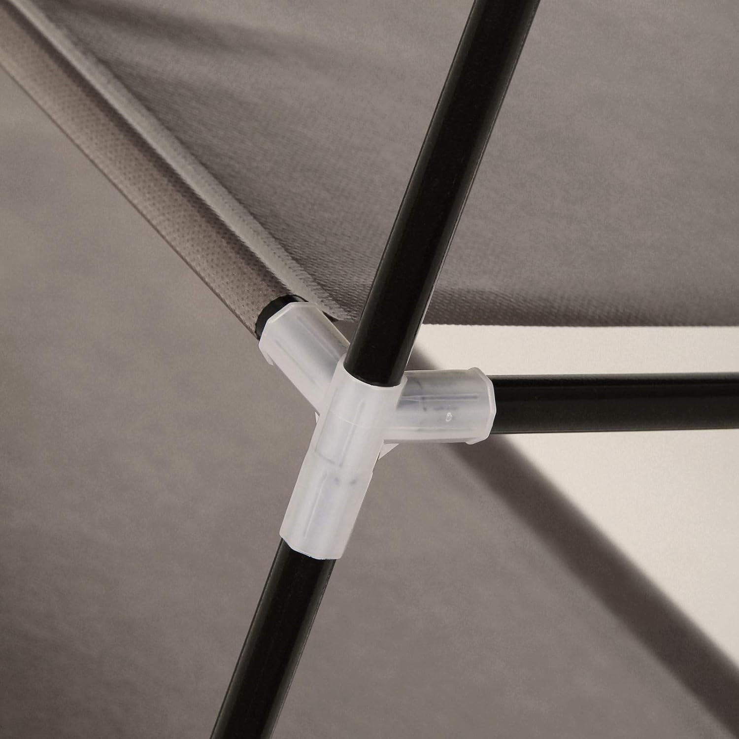 Scarpiera T-loVendo con copertura in tessuto Scaffali a 10 altezze Scaffale per armadio organizer per scarpe