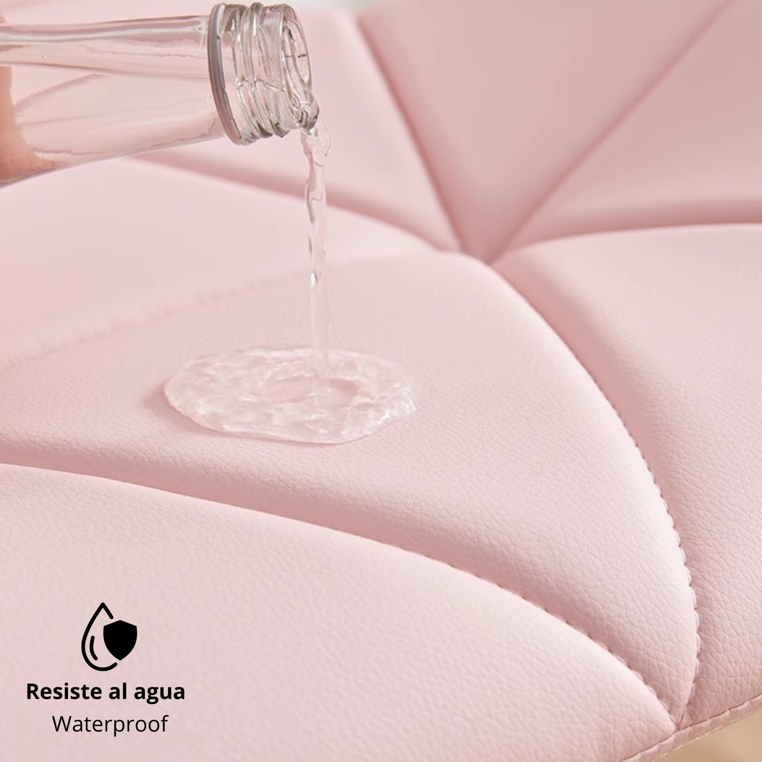 LUTODY - Cadeira de escritório giratória, mesa, jogos, ajustável, assento de couro sintético, escritório de mesa, estilo nórdico ergonômico