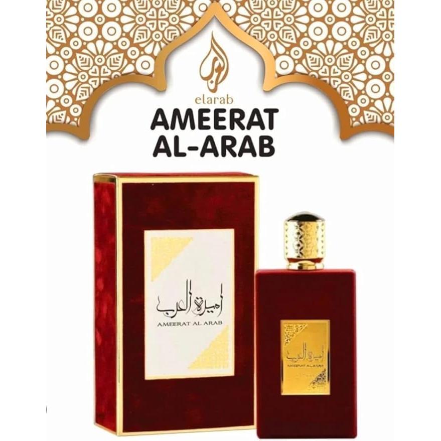 Lattafa Princesas de Arabia Ameerat al Arab 100 ml – Princess of Arabia, perfume original para mujer con notas amaderadas, dulces y cítricas