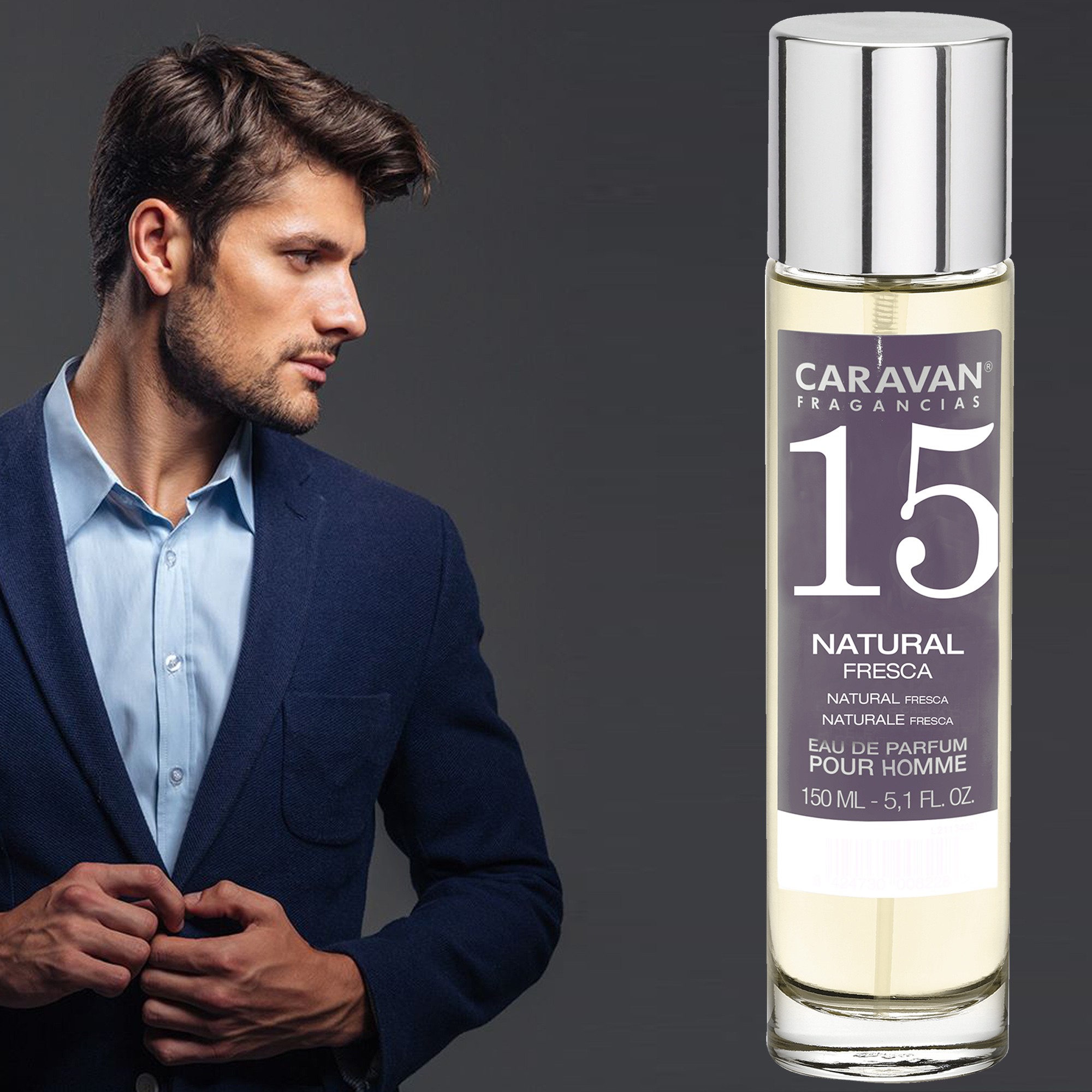 Set de 2 perfumes CARAVAN hombre Nº66 y Nº 15