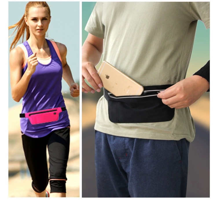 Riñonera MEJORADA Deportiva Impermeable con Cremallera