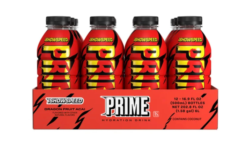 PRIME BEBIDAS ISHOWSPEED FRUTA DE DRAGON 4-6-8,12 Botellas Hydration ENERGETICA DEPORTIVA 500ML 4 CANTIDAD  A ELEGIR MIRARSE BIEN