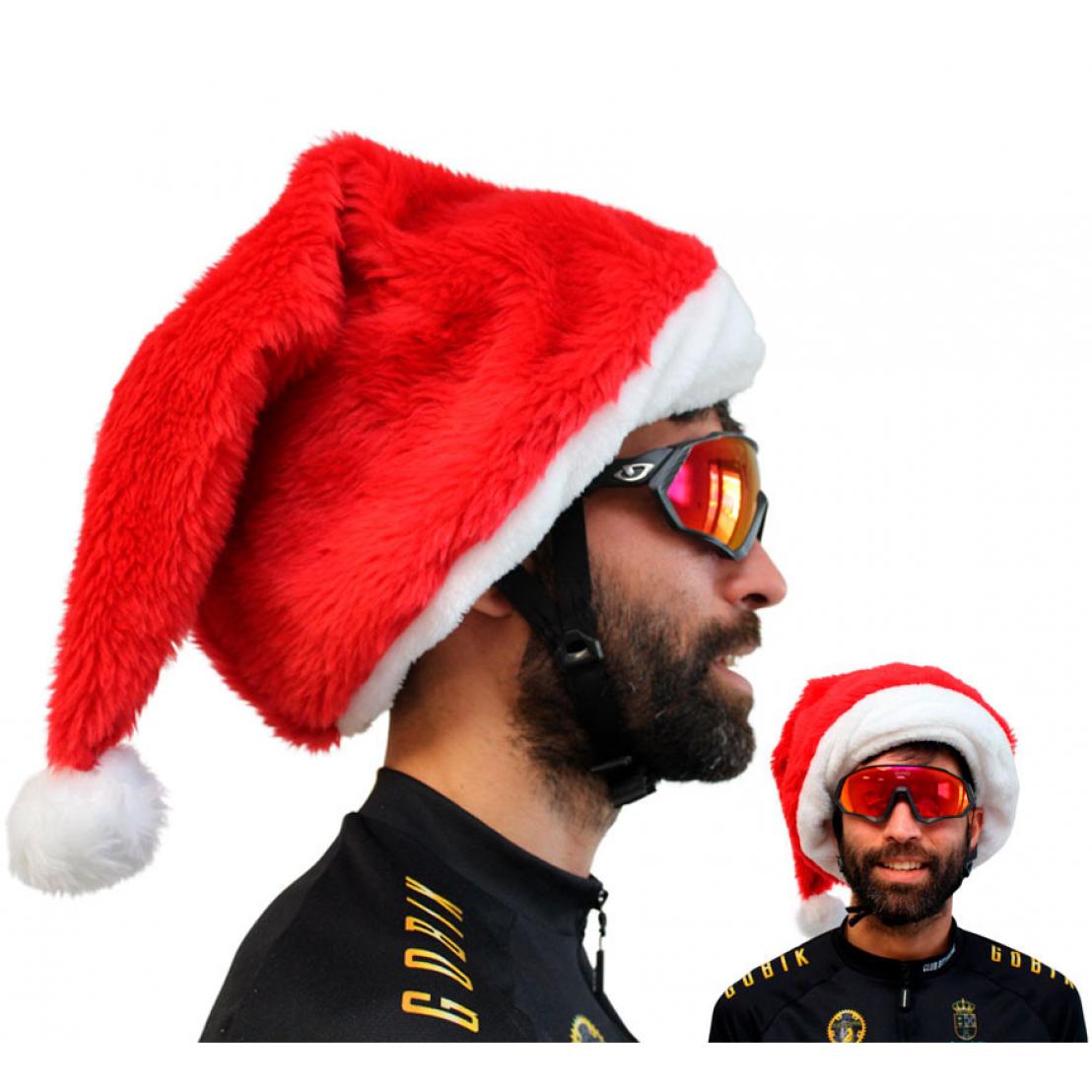Creaciones Llopis Gorro de Papá Noel Navidad para Cascos de Bicicleta