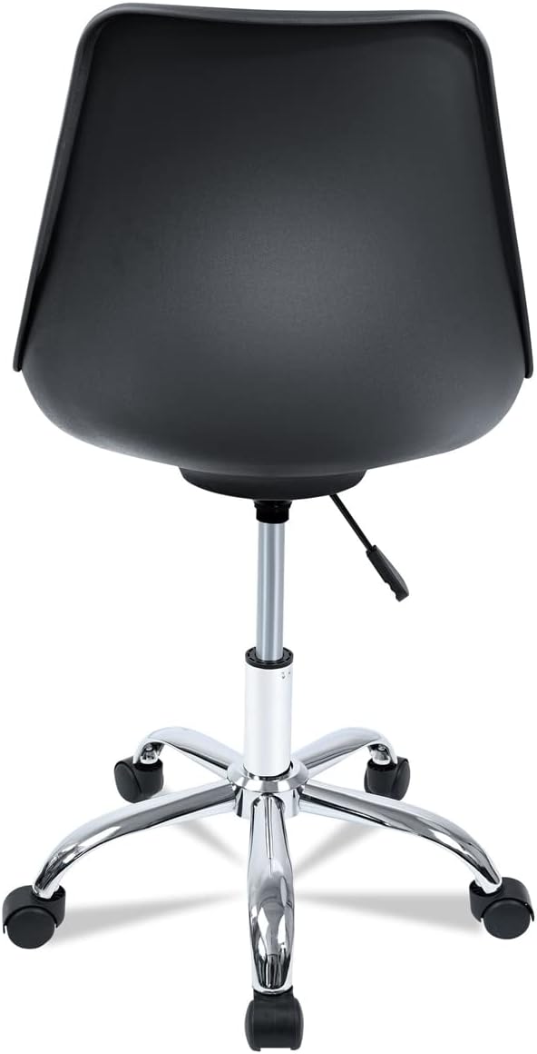 Sedia da scrivania T-LoVendo per studio ergonomico da ufficio con ruote regolabile in altezza senza braccioli