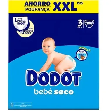 Pañales Dodot Bebé-Seco Talla 3 Dodot