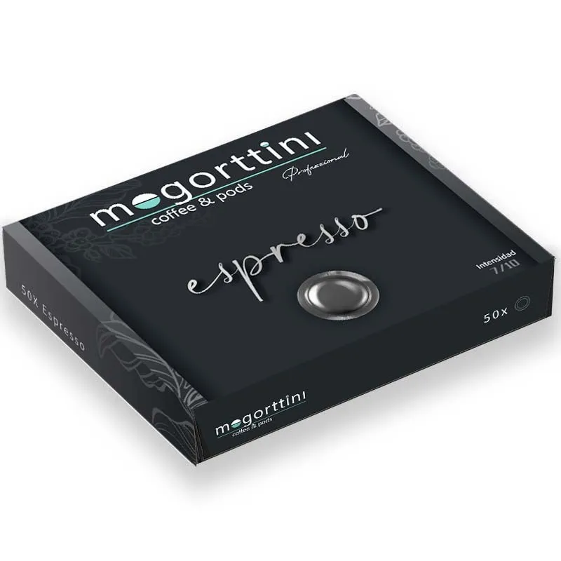 Espresso Mogorttini Professional compatível com Nespresso Pro 50 cápsulas. 8436583660072