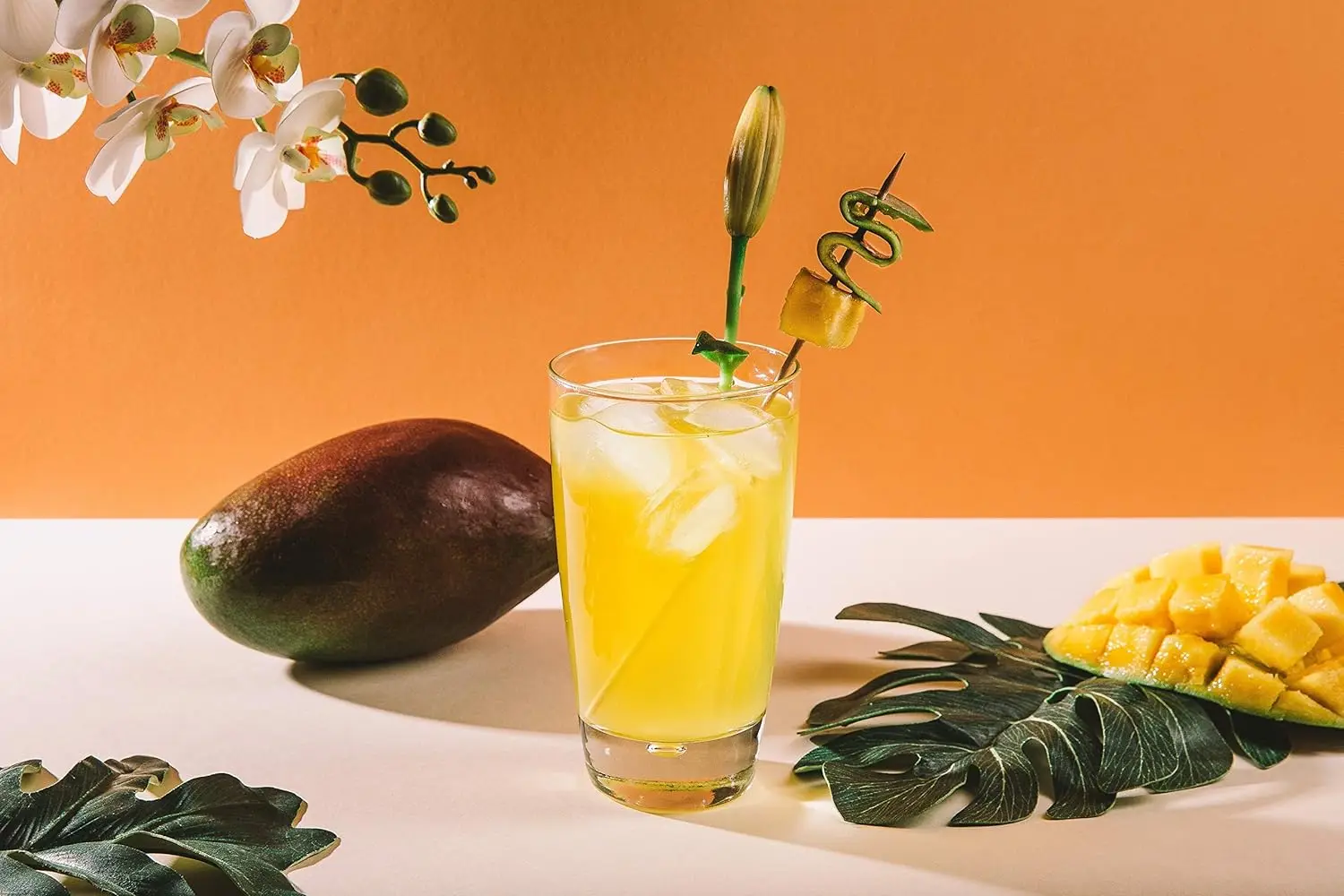BRAGULAT | Bebida de Frutas con Mango| Bebidas y Refrescos Instantáneas en Polvo | Sin Azúcar y con Vitamina C | Agua con Sabor a Mango | 15 Sobres