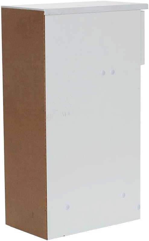 DUPI Mesita de Noche Estrecha Slim para Espacios reducidos. Optimiza el Almacenamiento y Ofrece funcionalidad