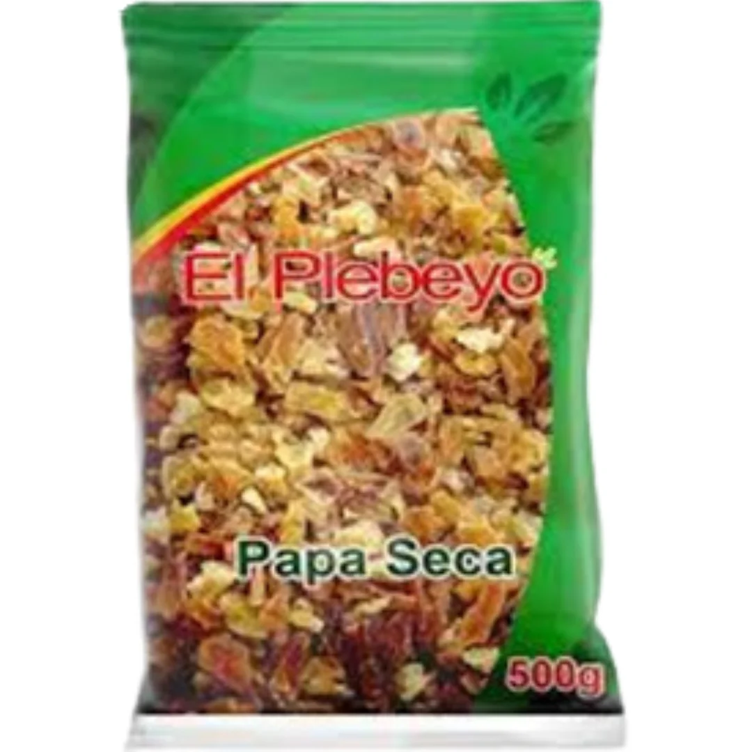 Plebeyo Papa Seco 500g - Alimento de cozinha básico e essencial - Grãos secos
