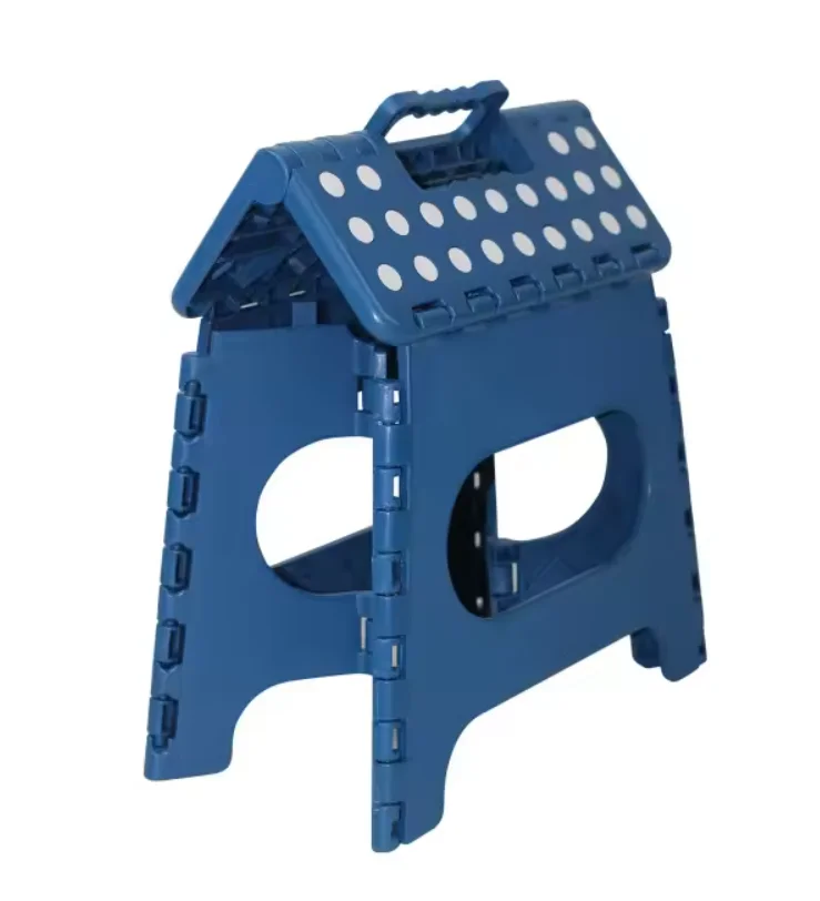 Sgabello pieghevole multiuso in PVC per bambini 29x22x27 Cm
