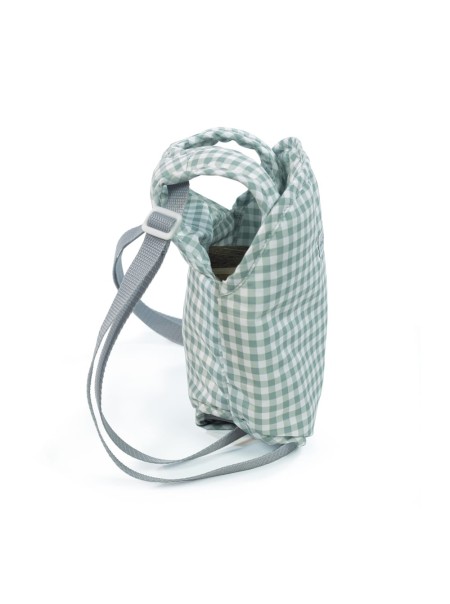 Mochila Portabebe Tom Vichy Verde - Pasito a pasito