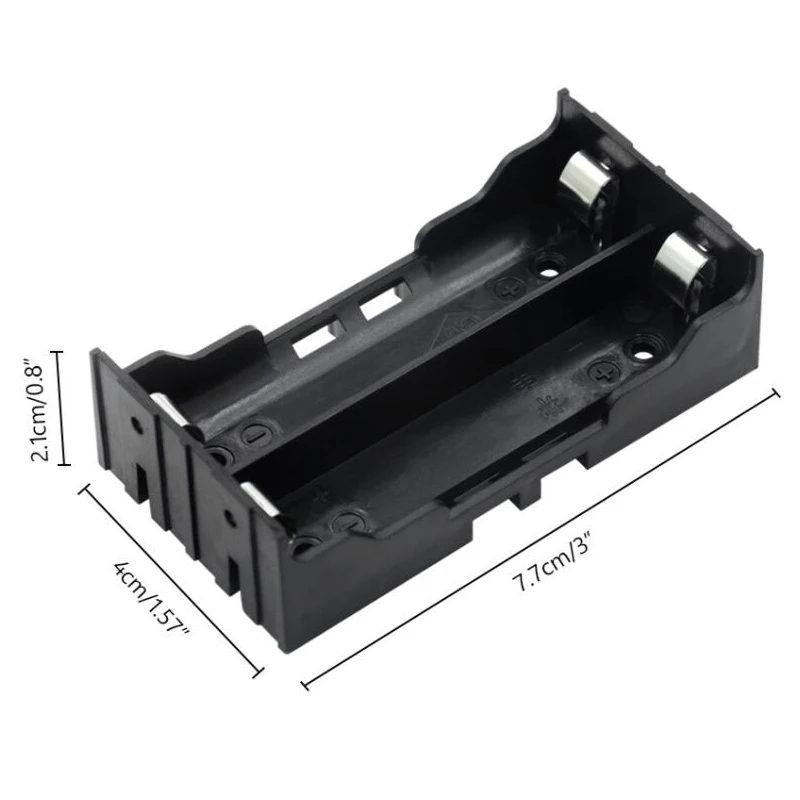 Новый DIY ABS 18650 Чехлы для аккумуляторов 1X 2X 3X 4X 18650 Чехол для хранения аккумуляторов 1 2 3 4 слота Контейнер для аккумуляторов Жесткий штифт