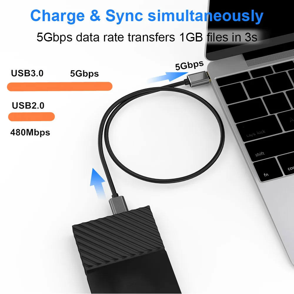 Ổ Cứng Gắn Ngoài Cáp USB Micro B Cáp HDD Cáp Micro Cáp Dữ Liệu Ổ Cứng SSD Sata Cáp Cho Samsung Cứng micro B USB3.0 Cáp