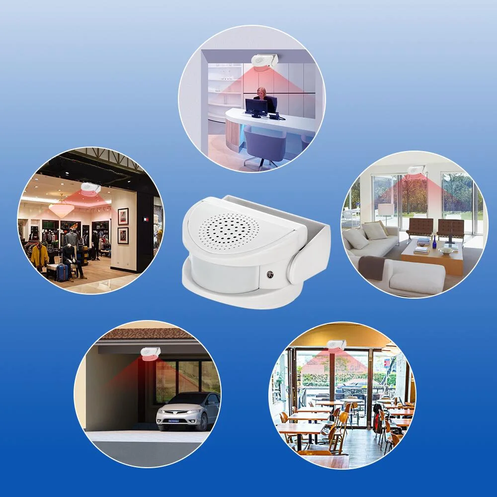 KERUI M5 32 Bài Hát Không Dây Cảm Biến Chuyển Động Cảm Biến Chuông Cửa Shop Khách Tham Quan Cảnh Báo Chuông Báo Động Chống Trộm Chuông Cửa Cho Văn Phòng/an Ninh Tại Nhà